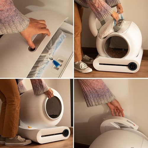 CECOTEC PUMBA 8500 CLEANKITTY SMART Blanco - Arenero Para Gatos