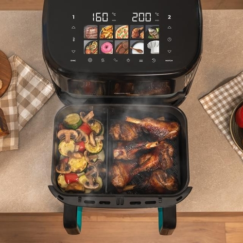 CECOTEC CECOFRY&GRILL SMOKIN'PRIME 11000 Negro - Freidora de Aire 2800W 11L