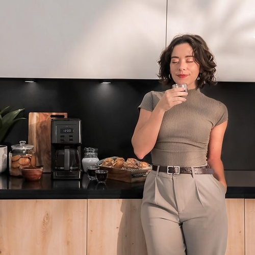 CECOTEC COFFEE 66 TIME Gris - Cafetera de Goteo 800W
