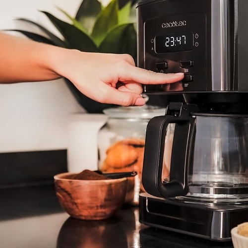 CECOTEC COFFEE 66 TIME Gris - Cafetera de Goteo 800W