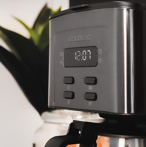 CECOTEC COFFEE 66 TIME Gris - Cafetera de Goteo 800W
