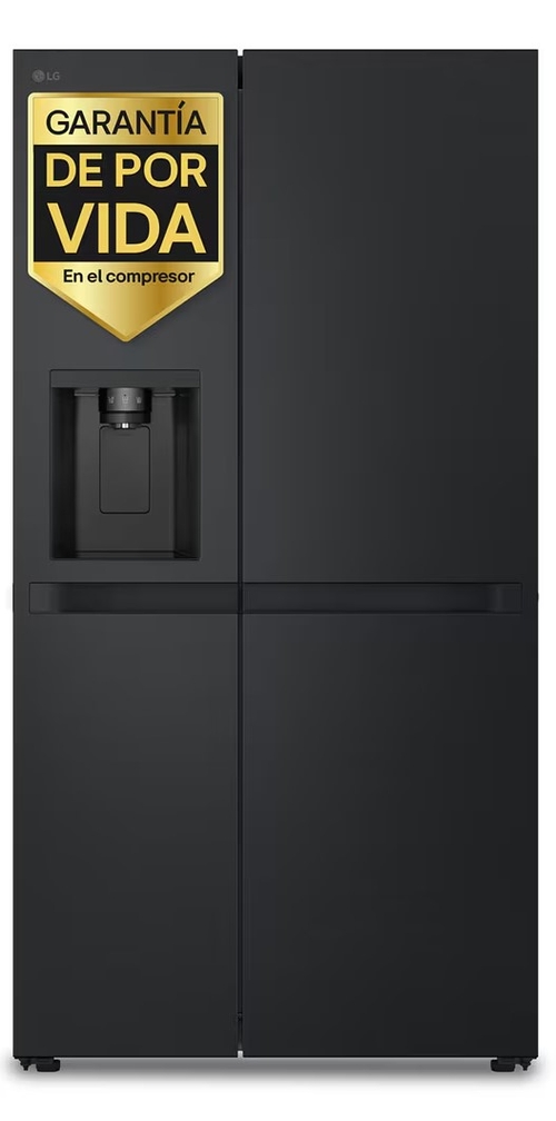 LG GSLC41EPPE Negro Grafito - Frigorífico Side by Side No Frost