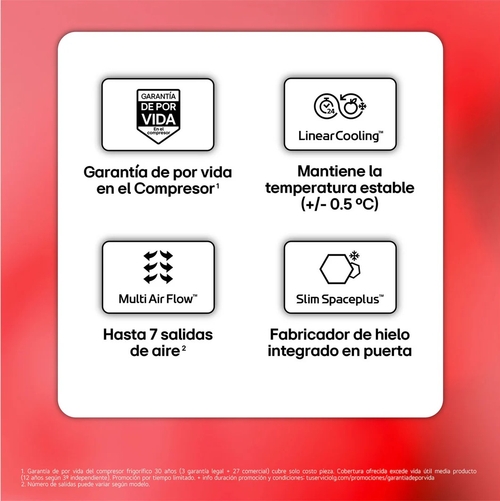 LG GSLC41EPPE Negro Grafito - Frigorífico Side by Side No Frost