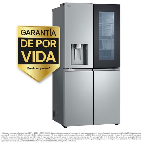 LG GMG861MBAE INOX - Frigorífico Side by Side No Frost