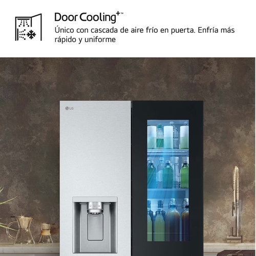 LG GMG861MBAE INOX - Frigorífico Side by Side No Frost