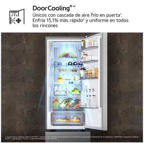 LG GBBS524CPY INOX - Frigorífico Combi No Frost