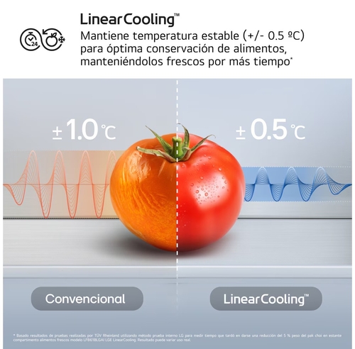 LG GBBS524CPY INOX - Frigorífico Combi No Frost