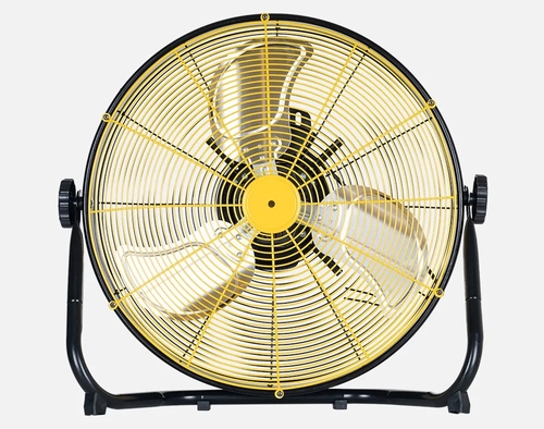 ABRILA MAPACHE 80W Negro-Amarillo - Ventilador Industrial 3 Aspas