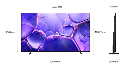SAMSUNG UE75U8092FU Negro - TV 75" UHD 4K Smart TV