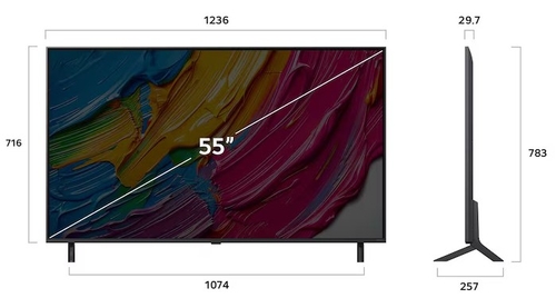 LG 55QNED80A3A Negro - TV 55" ULTRA HD Smart TV
