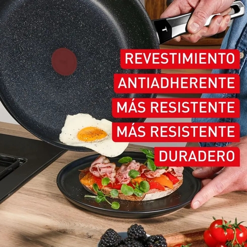 TEFAL WOK EXPERTISE PLUS Negro - Sartén 28CM