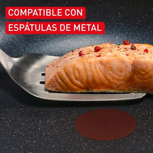 TEFAL WOK EXPERTISE PLUS Negro - Sartén 28CM