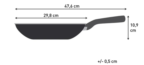 TEFAL WOK EXPERTISE PLUS Negro - Sartén 28CM