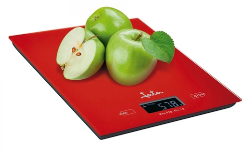 JATA 729R Rojo - Balanza Cocina 5KG