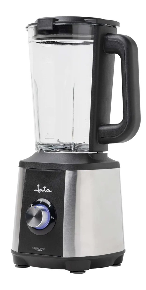 JATA JEBT1604 INOX-Negro - Batidora de Vaso 1500W