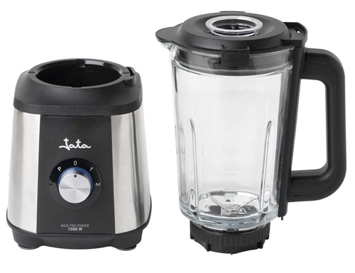 JATA JEBT1604 INOX-Negro - Batidora de Vaso 1500W