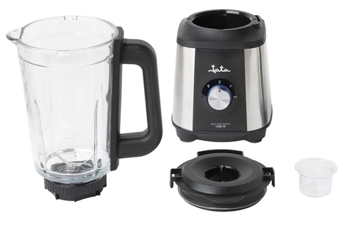 JATA JEBT1604 INOX-Negro - Batidora de Vaso 1500W