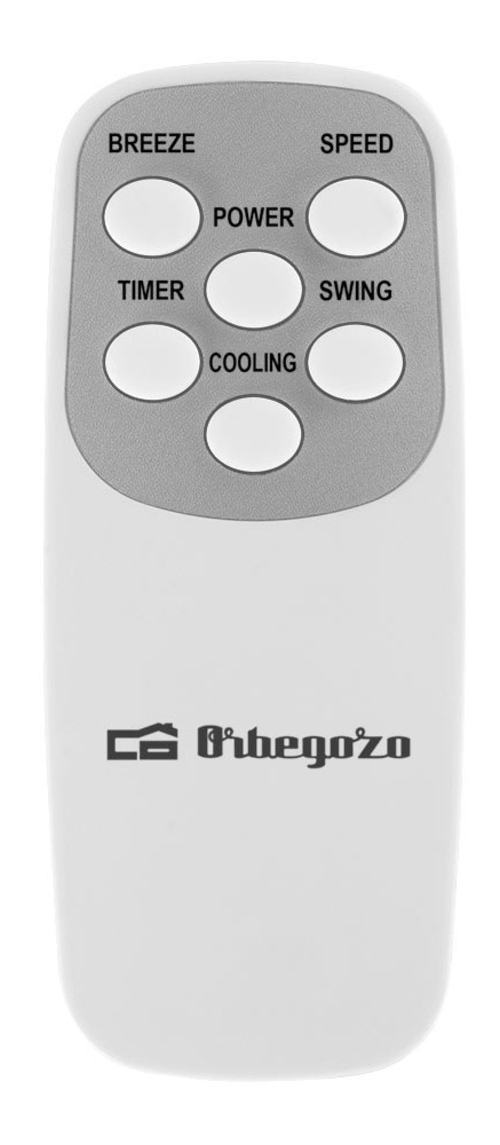 ORBEGOZO AIR 55 Blanco-Negro - Climatizador 150W 35L