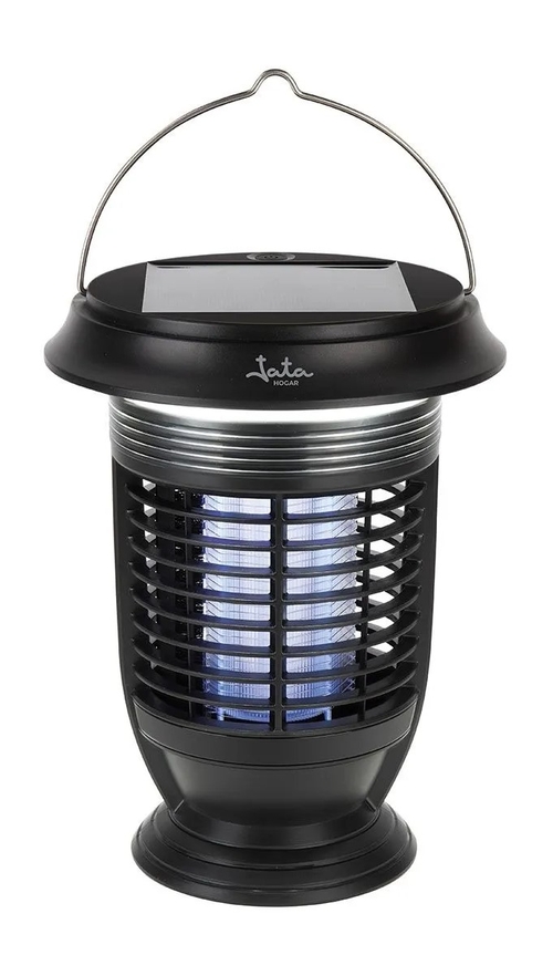 JATA MELI0420 Negro - Anti Mosquitos Y Lámpara Solar 2 en 1 