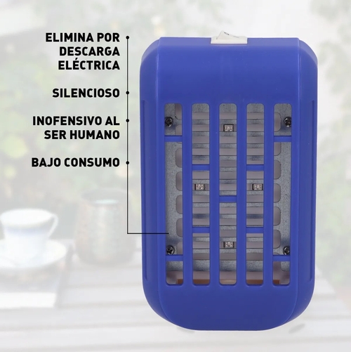 JATA MOST1521 Azul-Blanco - Mata Insectos Portátil