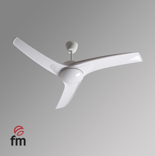 FM VT-SYSTEM-130 Blanco - Ventilador de Techo 3 Aspas Normales