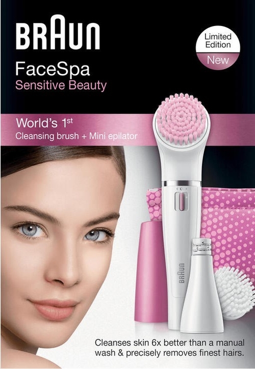 BRAUN 832S SENSITIVE Blanco - Depiladora Facial