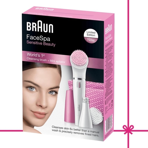 BRAUN 832S SENSITIVE Blanco - Depiladora Facial