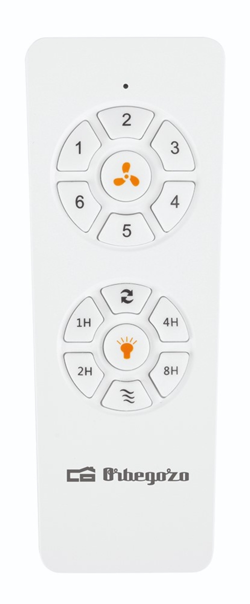 ORBEGOZO CP 180132 - Ventilador de Techo 3 Aspas con luz