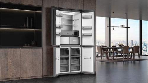 TEKA RMF 87870 SLN SG Gris Piedra - Frigorífico Americano No Frost