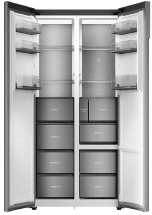 TEKA RLF 87970 SLN SG Gris Piedra - Frigorífico Side by Side No Frost