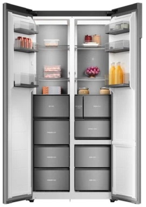TEKA RLF 87970 SLN SG Gris Piedra - Frigorífico Side by Side No Frost