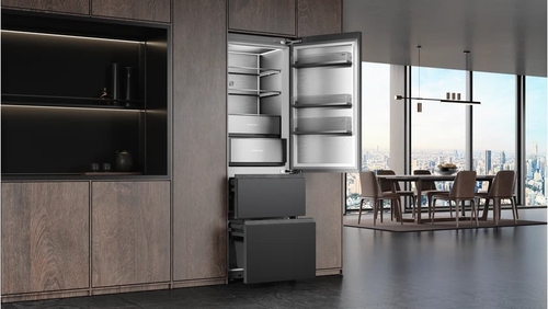 TEKA RBF 87670 SLN G1 Negro Mate - Frigorífico Combi No Frost