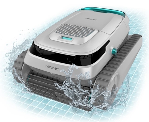 CECOTEC CONGA POOLDROID 5000 TOTALCLEAN PEARL Gris - Robot Aspirador De Piscina