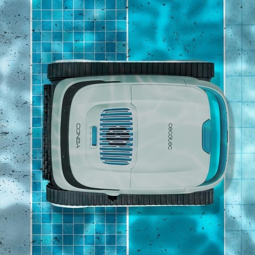 CECOTEC CONGA POOLDROID 5000 TOTALCLEAN PEARL Gris - Robot Aspirador De Piscina
