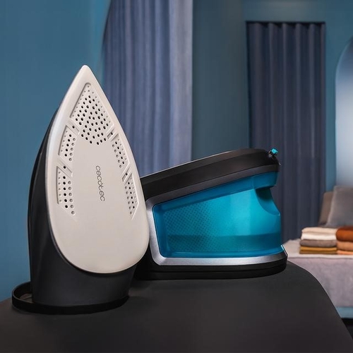 CECOTEC IRONHERO 3200 STATION Negro-Azul - Centro de Planchado 3200W