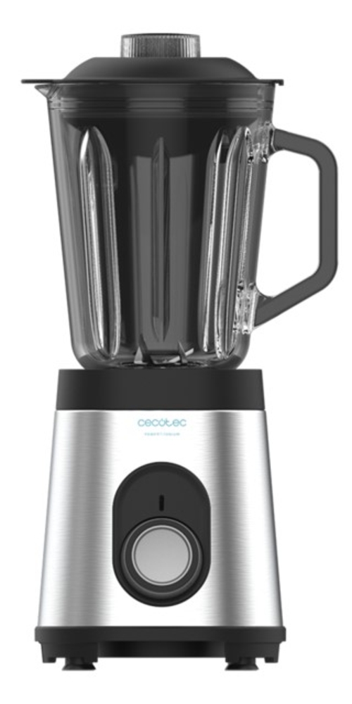 CECOTEC POWER BLACK TITANIUM 1800MAX INOX - Batidora de Vaso 1000W