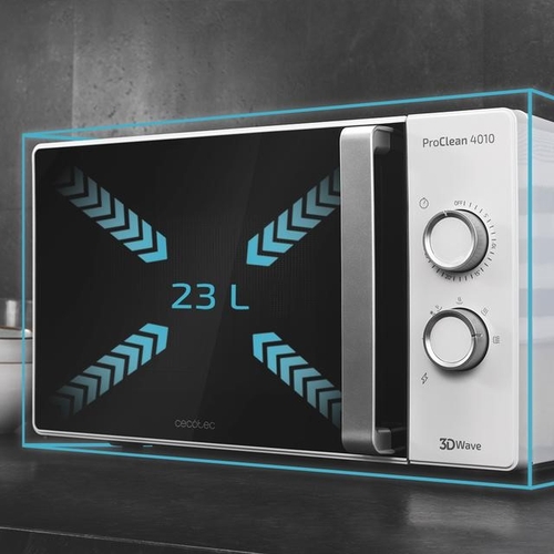 CECOTEC PROCLEAN 4010 Blanco - Microondas 700W 23L