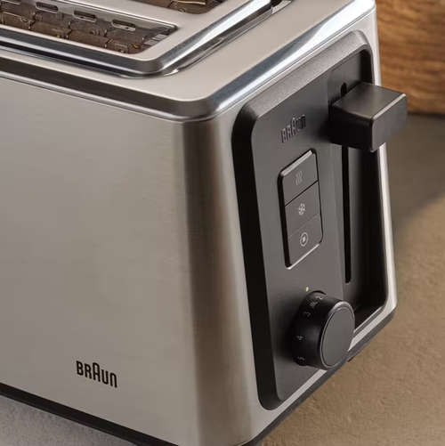 BRAUN HT5220  INOX - Tostador 1400W