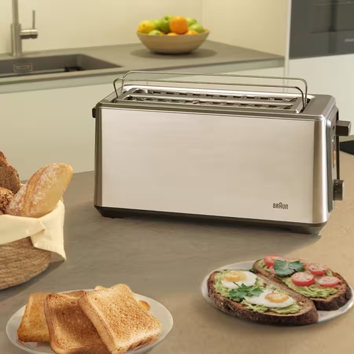 BRAUN HT5220  INOX - Tostador 1400W
