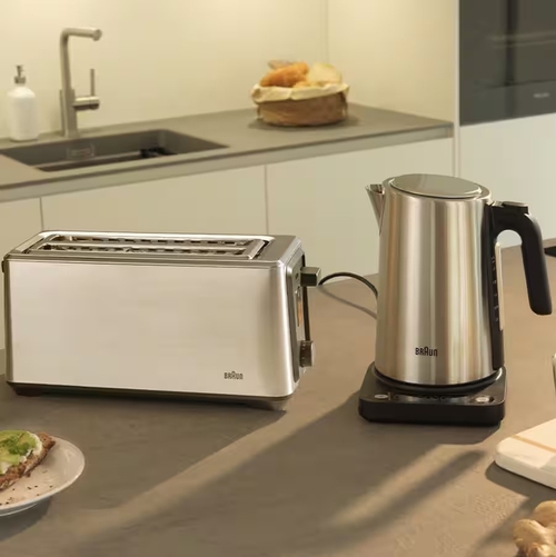 BRAUN HT5220  INOX - Tostador 1400W