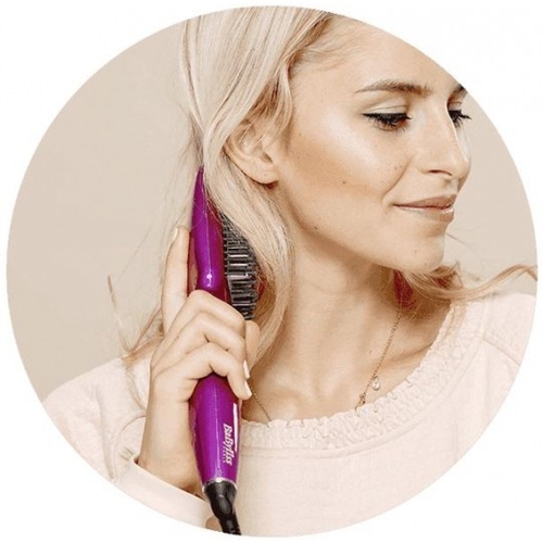 BABYLISS HSB100E Rosa - Cepillo Alisador