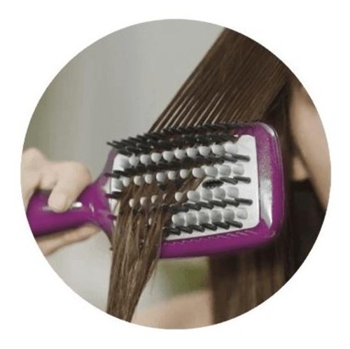 BABYLISS HSB100E Rosa - Cepillo Alisador