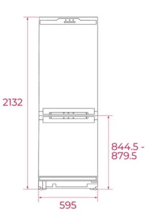 TEKA RBF 84695 FI SLN Integrable - Frigorífico Combi No Frost