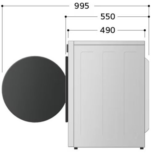 LG F4A1009NWKB  - Lavadora Carga Frontal 9KG 1400RPM