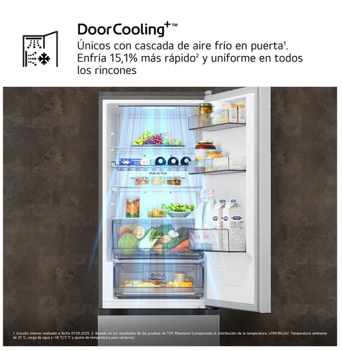 LG GBBS312CPY INOX - Frigorífico Combi No Frost