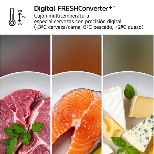 LG GBBS312CPY INOX - Frigorífico Combi No Frost