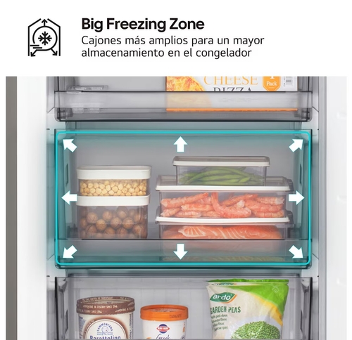 LG GBBSJ20DSW Blanco - Frigorífico Combi No Frost