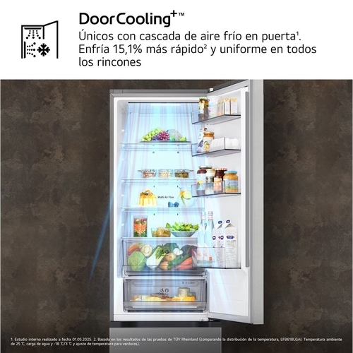LG GBBSJ20EPY INOX - Frigorífico Combi No Frost