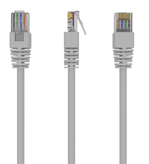Cable de Red Cablexpert PP12-5M Blanco Latiguillo