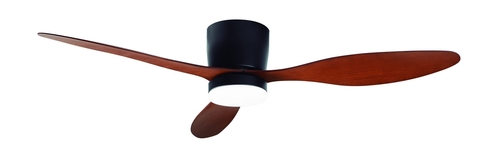 ORBEGOZO CP 167132 Negro-Madera - Ventilador de Techo 3 Aspas con luz